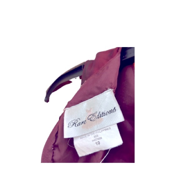 Dark red Rare Edition Evening dress for girls - Picture 2 of 6